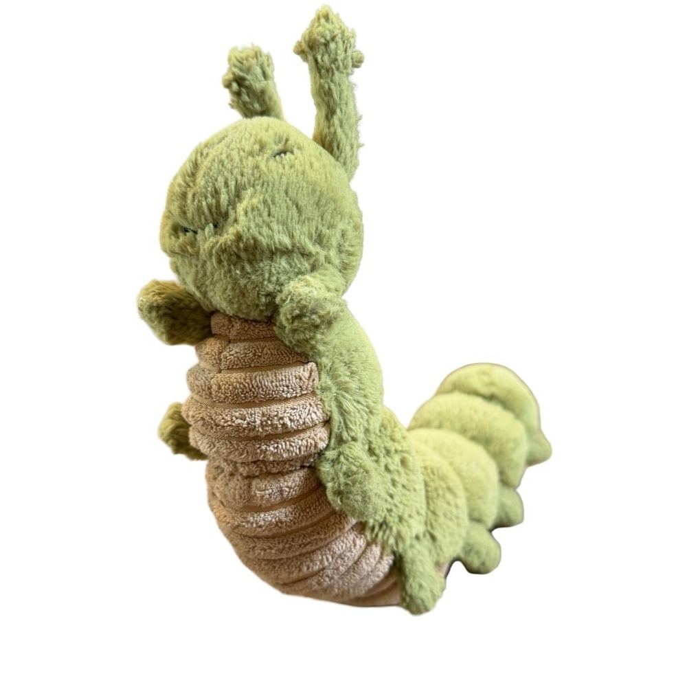 Jellycat Green Caterpillar Plush Stuffed Animal Toy Bug 10 inch
